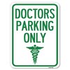 Signmission Doctor Parking Only Heavy-Gauge Aluminum Rust Proof Parking Sign, 18" x 24", A-1824-24138 A-1824-24138
